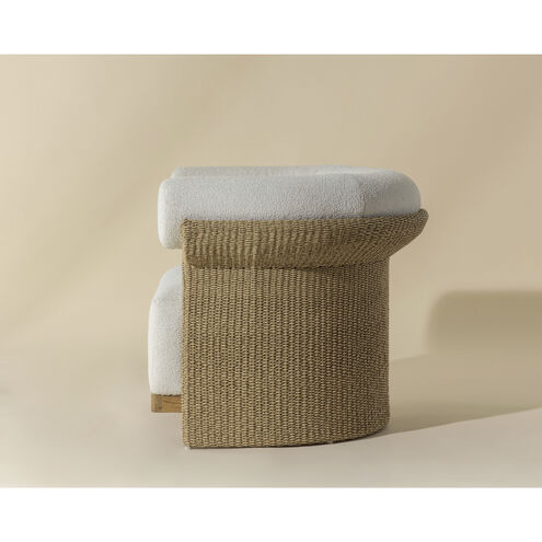 Asos Louis Cream Outdoor Lounge Chair